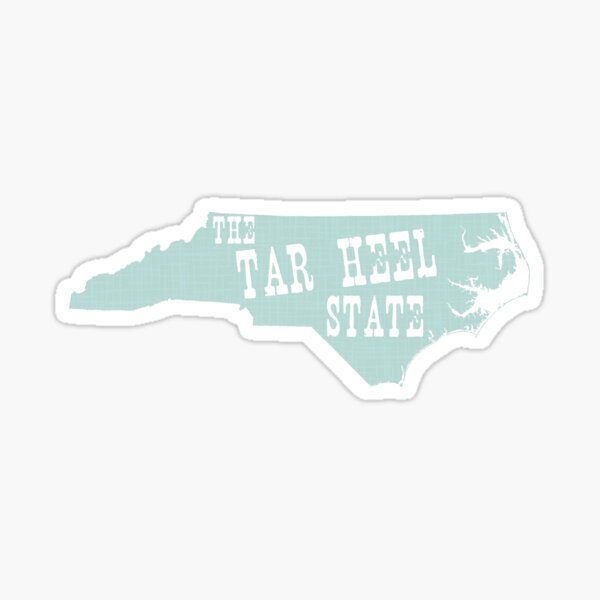"North Carolina State Motto Slogan" Sticker by surgedesigns Redbubble