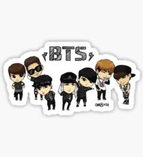 Pegatina BTS - Niños Bangtan