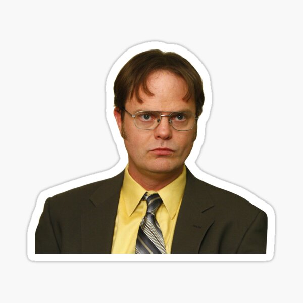 Dwight Danger/Kurt Schrute Sticker
