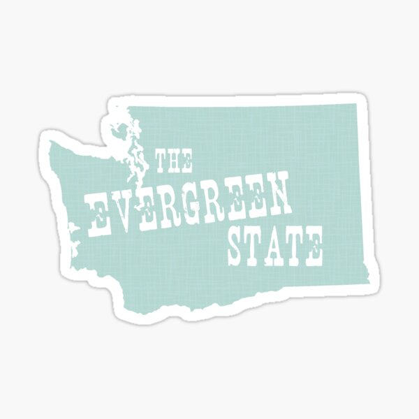 "Washington State Motto Slogan" Sticker by surgedesigns Redbubble