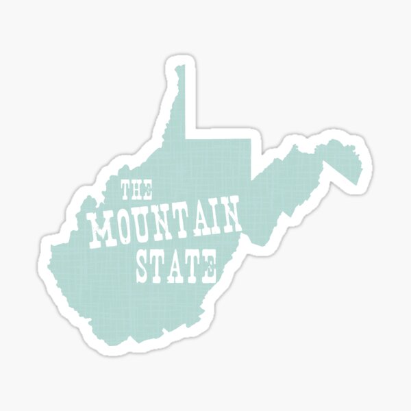 "West Virginia State Motto Slogan" Sticker for Sale by surgedesigns