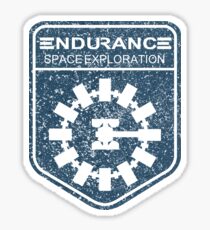 vintage Endurance stamped (dark print) Sticker