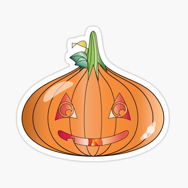 Halloween Approaches Slime-O-Lantern Sticker