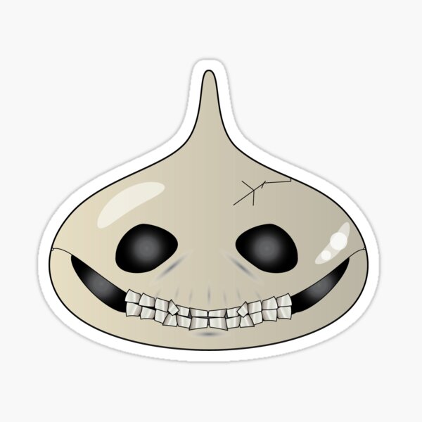 Halloween Approaches Skully Slime Sticker