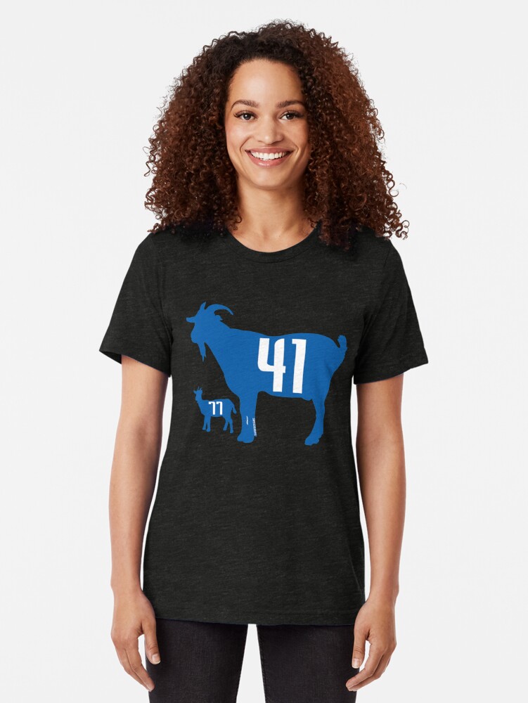 dirk nowitzki goat shirt