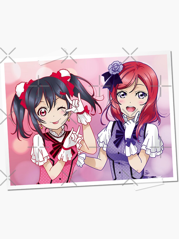 Nico And Maki Kira Kira Sensation Edit Sticker For Sale By Alphavirginis Redbubble 1476