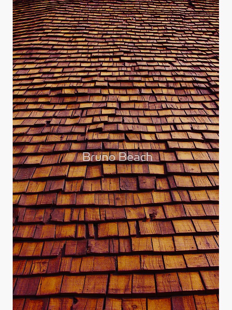 "Timber roof in Nairobi, Kenya" Sticker for Sale by BrunoBeach Redbubble
