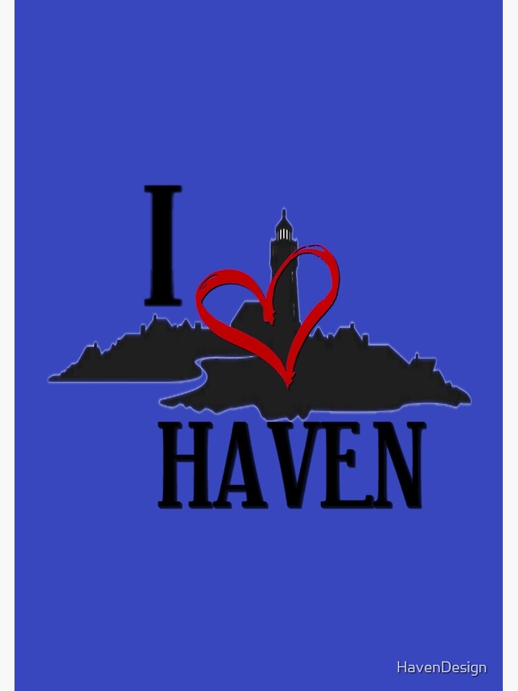 I Love Haven Black Logo by HavenDesign