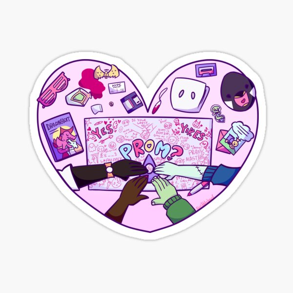 Item preview, Monster Promposal designed and sold by scribblybarf.