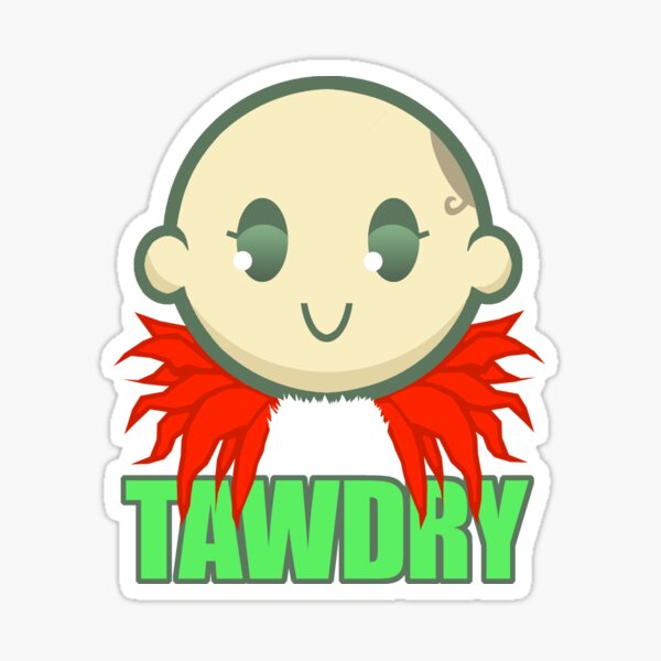 Chibi Tawdry Girl Sticker