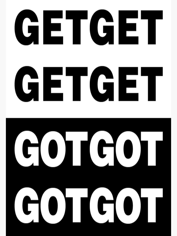 Thumbnail 3 von 3, Sticker, Death Grips - Get Got designt und verkauft von DGGxDOOM.