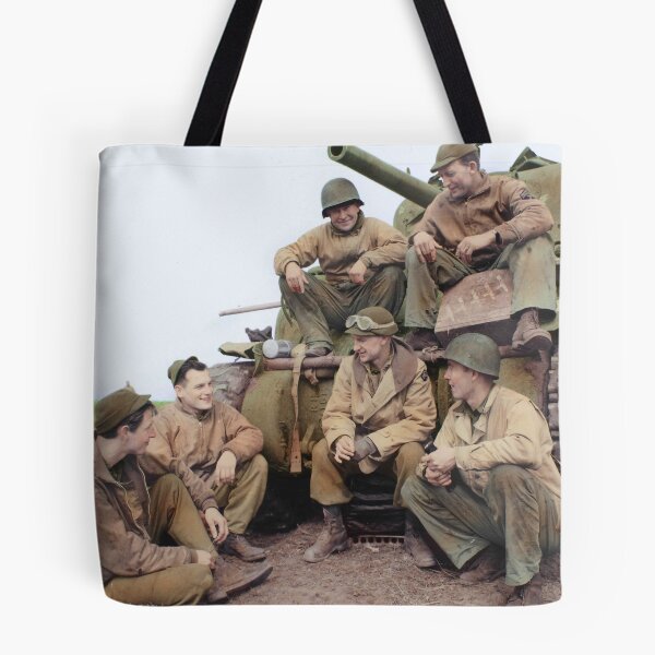 Item preview, US Army Tank crew with Ernie Pyle designed and sold by Richard  White.