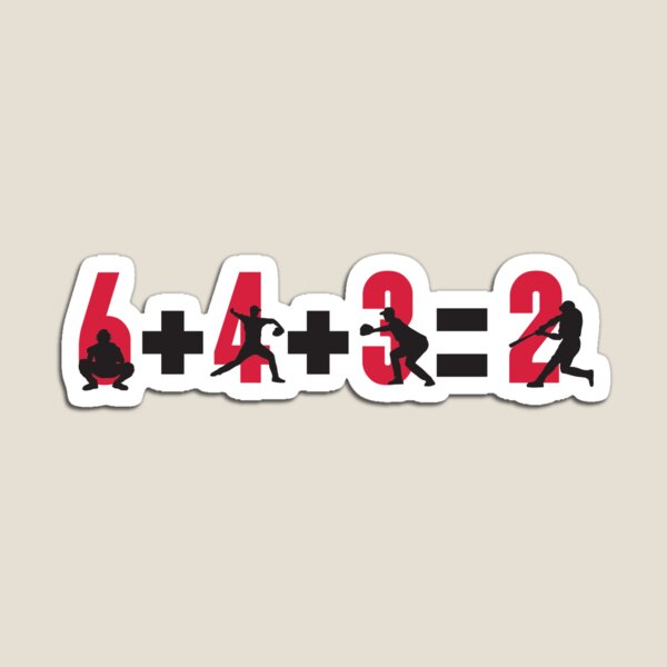 Item preview, Baseball double play: 6+4+3=2 designed and sold by nektarinchen.