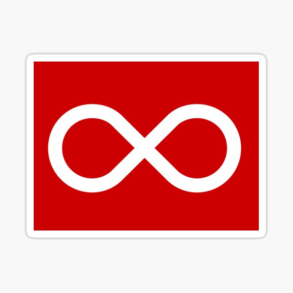 Item preview, Red Métis Flag designed and sold by abbeyz71.
