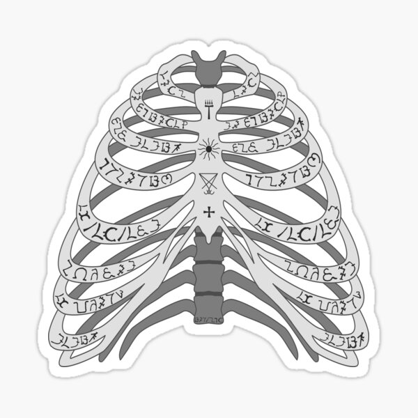 The Bones of a Winchester Sticker