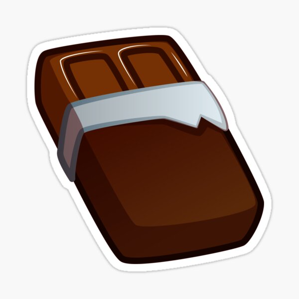 Video Game Chocolate Sticker