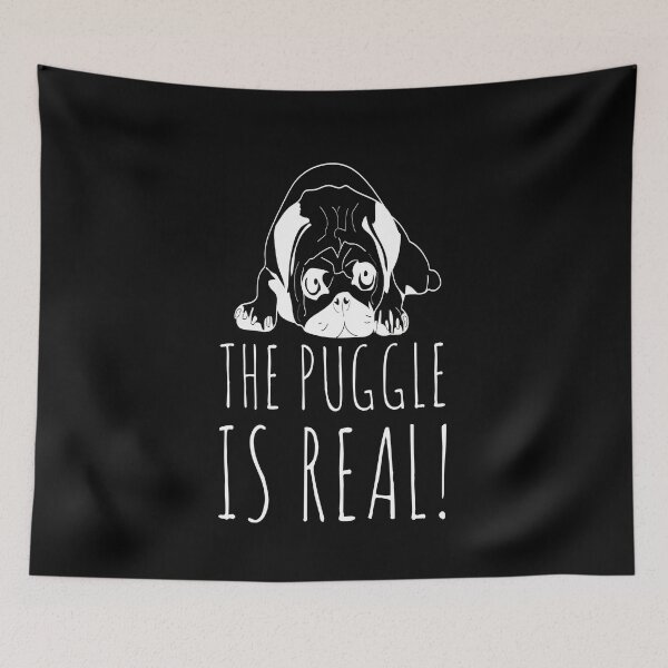 Item preview, The Puggle Is Real Pugs Snuggle Love Dog Owner Pug designed and sold by Cameronfulton.