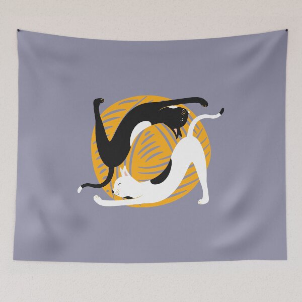 Item preview, Cat Yoga designed and sold by R-J-DESIGN.