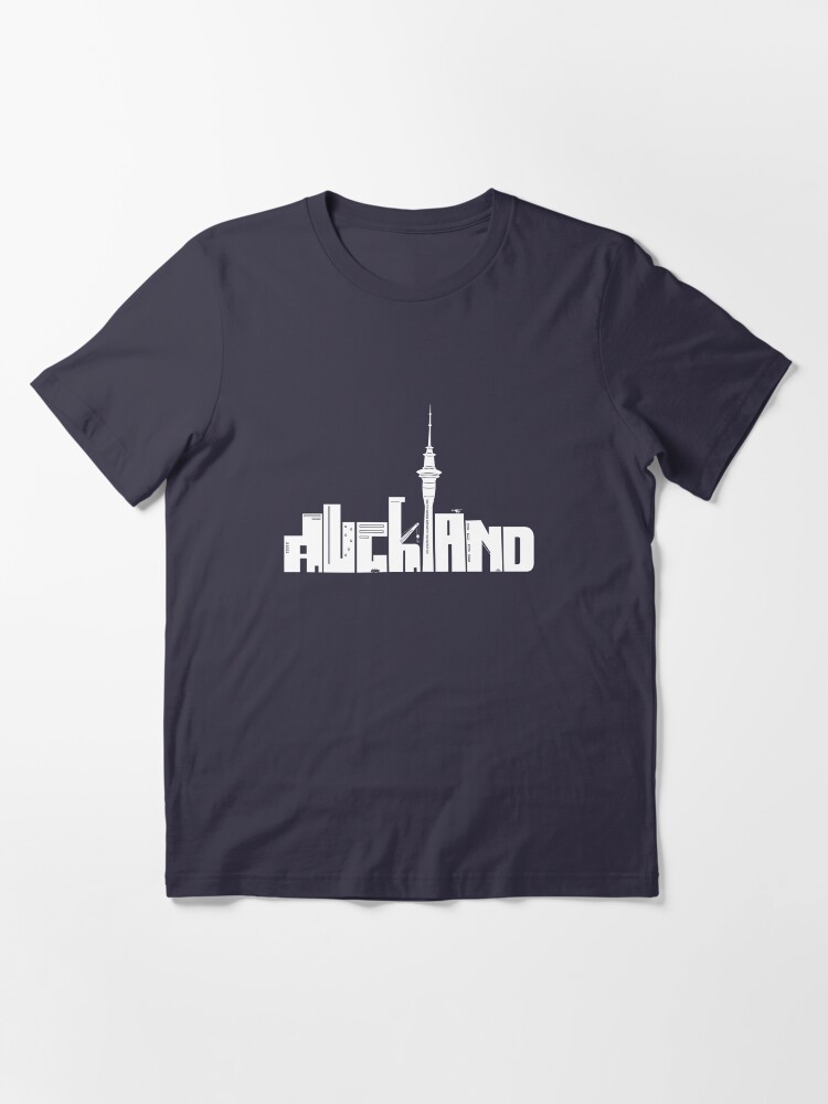 Alternate view of Auckland (white) Essential T-Shirt