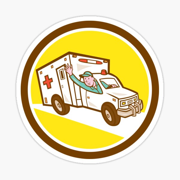 YOUR TEXT Sticker Decal Sign Ambulance Fire Coastguard Emergency 300mm 