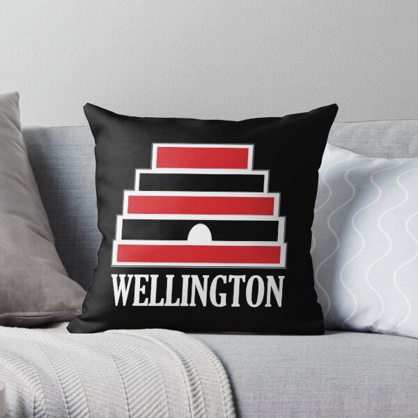 Wellington (white) Throw Pillow