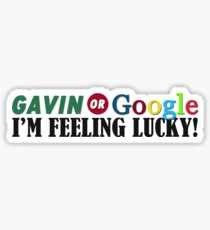 Gavin or Google Sticker