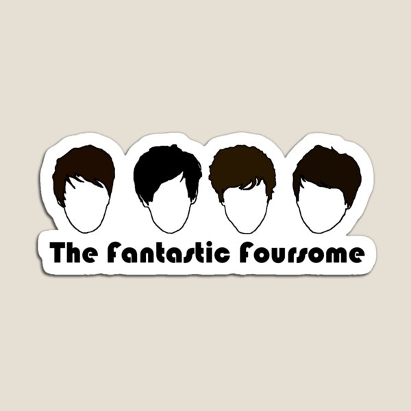 The Fantastic Foursome Magnet