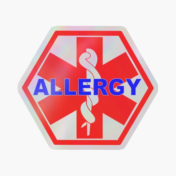 ALLERGY MEDICAL ALERT ID TAG