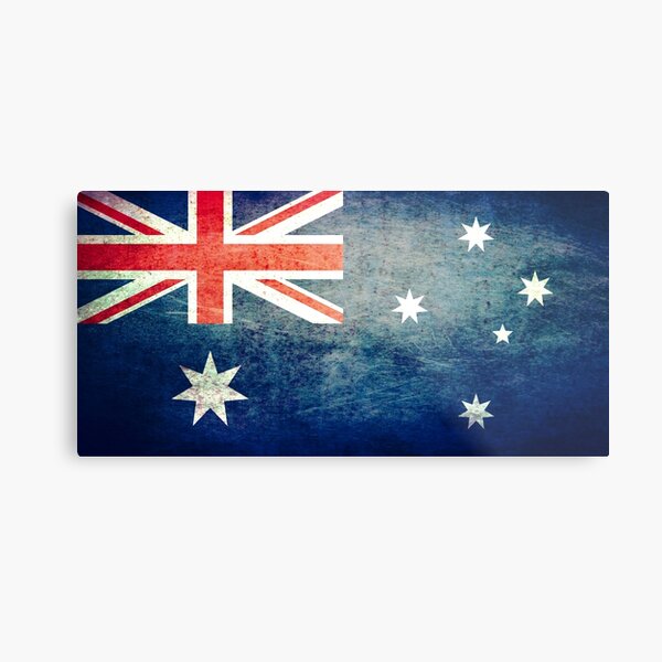 Australia - Vintage Metal Print