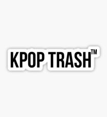 Kpop Trashâ„¢ Design Sticker