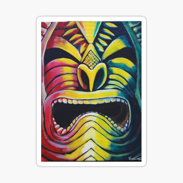 Irie Tiki Sticker