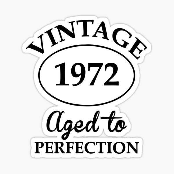 Retro Distressed Aged To Perfection Classic Oval 1998 Vintage Car sticker decal 