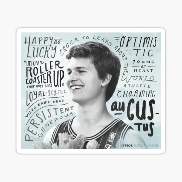 augustus waters Sticker