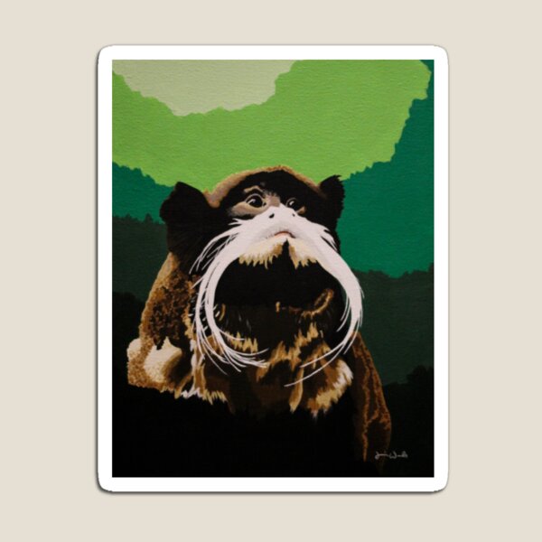 Aperçu de l'œuvre Empereur Tamarin créée et vendue par BLACKPALMDESIGN.
