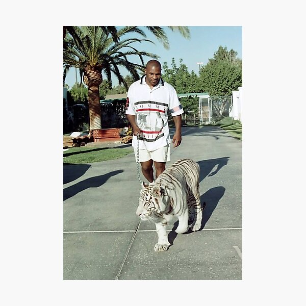 Mike Tyson T shirts Photographic Print