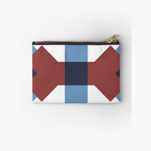 Item preview, Red White and Blue Abstract Dog Bone Pattern designed and sold by infinitygrafix.