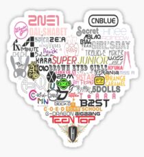 Kpop Logos Stickers | Redbubble