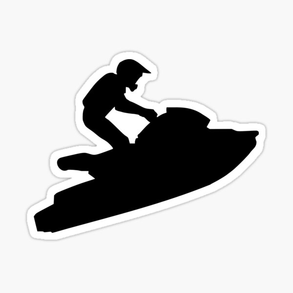 Jetski Stickers Redbubble
