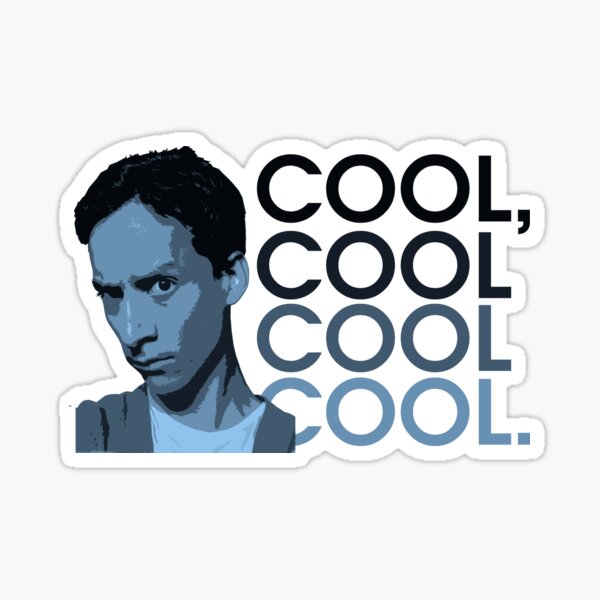 Abed Stickers Redbubble