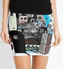 Boxed On Tower Mini Skirt