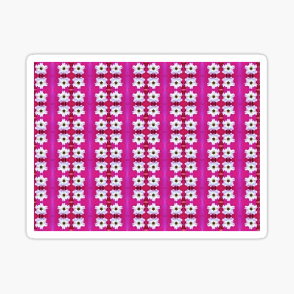 Bougainvillea motif Sticker