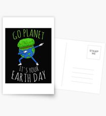 Go Planet Es ist dein Tag der Erde Postkarten