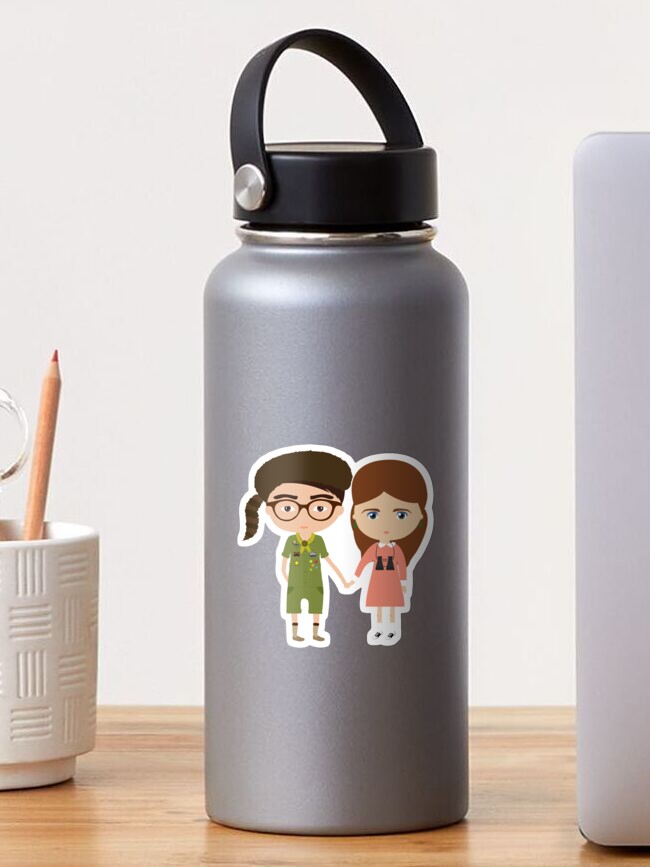 Imagen 1 de 3, Pegatina con la obra Moonrise Kingdom, diseñada y vendida por creotumundo.