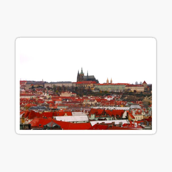 Prague Castle Sticker