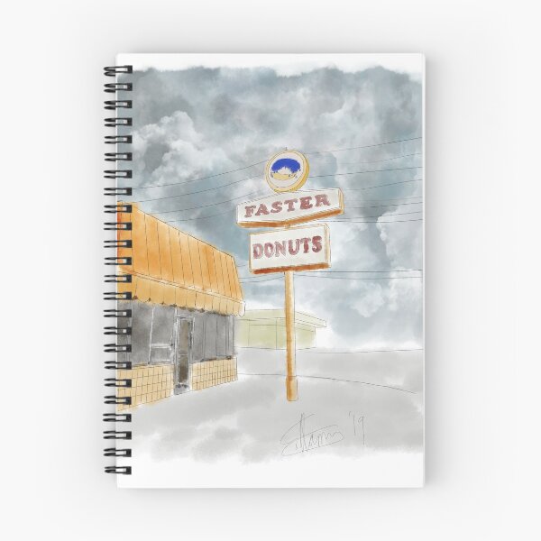 Item preview, Faster Donuts Watercolour designed and sold by gcooper80.