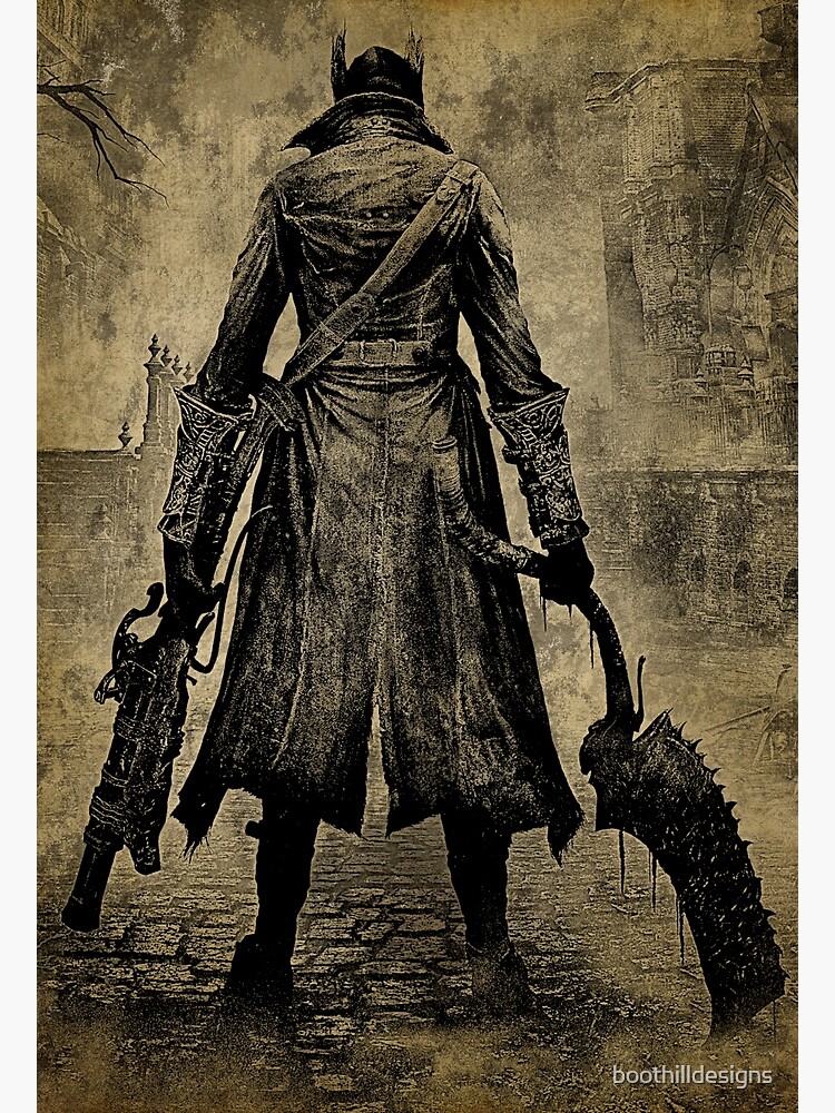 Bloodborne The Hunter Canvas Print