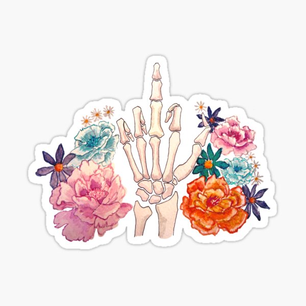 Item preview, Passive Aggressive Skeleton Hand? designed and sold by christinel.