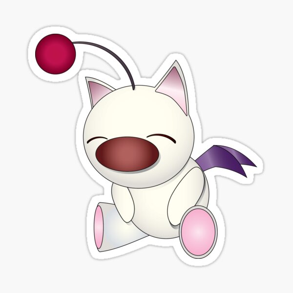 Forlorn Moogle Sticker