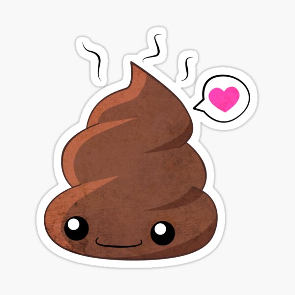 Poop Love Sticker