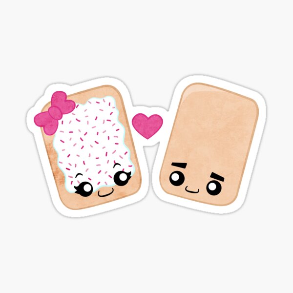 Toaster Pastry Love Sticker